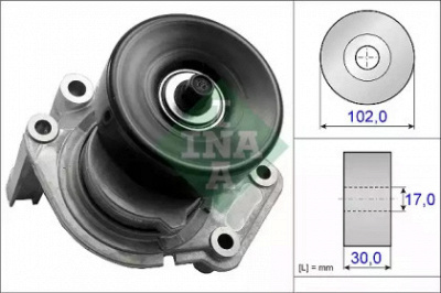 WILMINK GROUP wg1253511 -  Натяжная планка, поликлиновой ремень